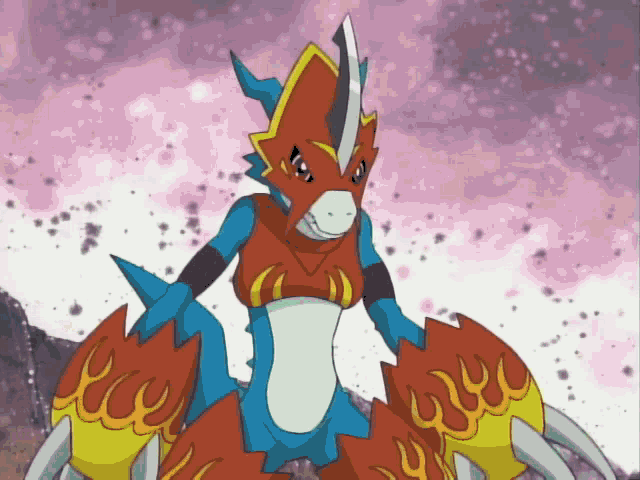Flamedramon Veemon GIF - Flamedramon Veemon Digimon GIFs