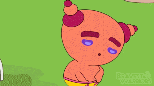 Bravest Warriors Pudding Town GIF - Bravest Warriors Pudding Town Shy GIFs