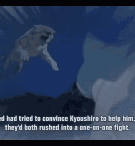 a picture of a person 's hand with the words " you had tried to convince kyoushiro to help him " written on it