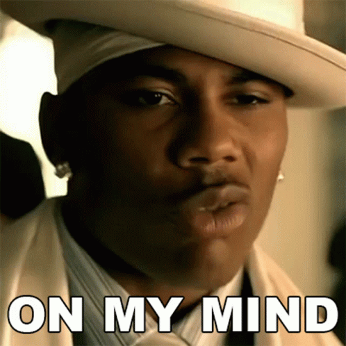 On My Mind Nelly GIF - On My Mind Nelly Tilt Ya Head Back Song GIFs