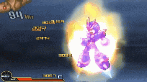 Mega Man Projectxzone GIF