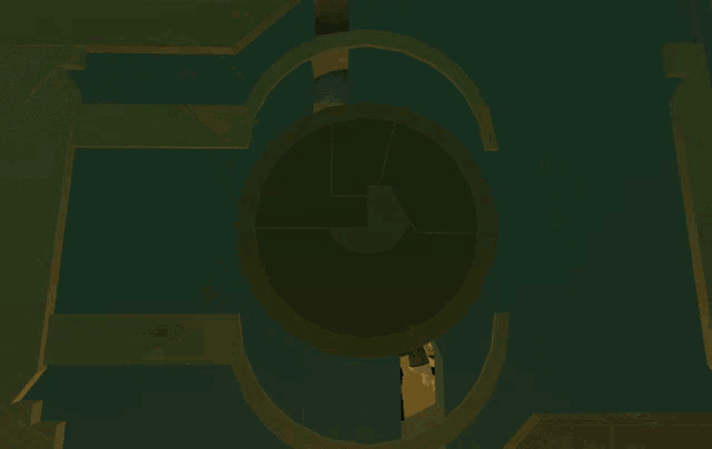 a group of roblox characters standing in a hallway