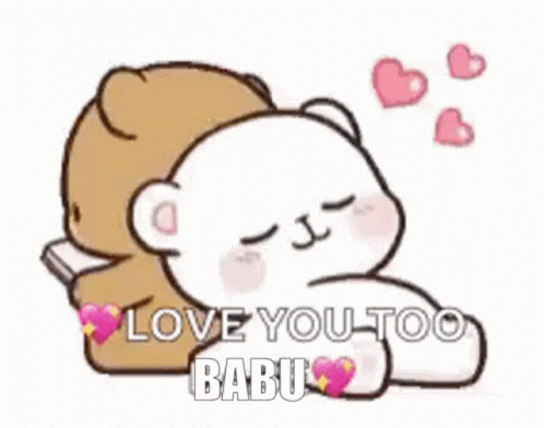 Love You Too Babu I Love You Too GIF - Love You Too Babu Love You I Love You Too GIFs