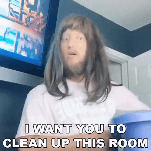 I Want You To Clean Up This Room Dj Hunts GIF - I Want You To Clean Up This Room Dj Hunts Hunter Bentley GIFs