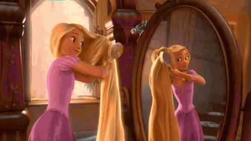 Rapunzel Tangled GIF - Rapunzel Tangled Brush GIFs
