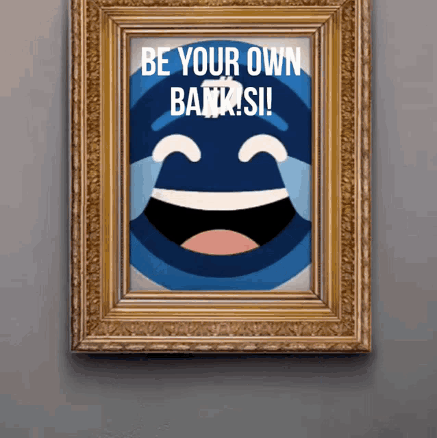 Digibyte Be Your Own Bank GIF - Digibyte Be Your Own Bank Banksi GIFs