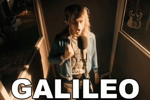 Galileo Singing GIF