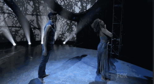 Falling In Love With You GIF - So You Think You Can Dance Loveis Blind Catch GIFs