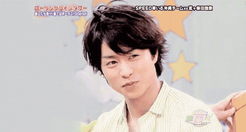 a young man making a funny face with the words speed written on the bottom
