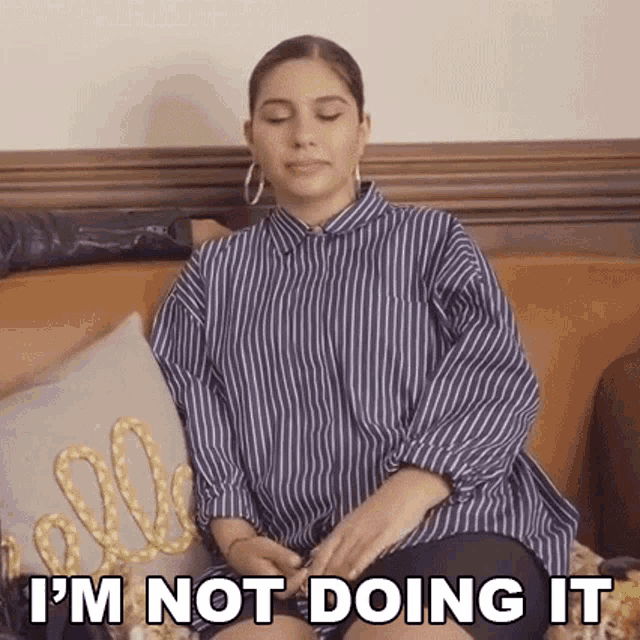 Im Not Doing It Alessia Cara GIF
