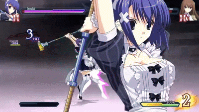 a video game screen shows a girl with a bow and the number 2