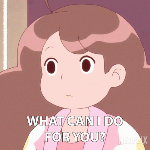 What Can I Do For You Bee GIF - What Can I Do For You Bee Bee And Puppycat GIFs