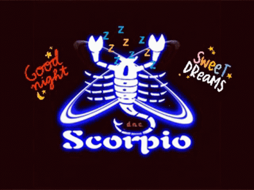 καληνυχτα Good Night Scorpio GIF - καληνυχτα Good Night Scorpio Costasdarviras Dnc GIFs