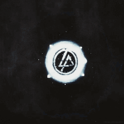 a logo for linkin park with a triangle in the center