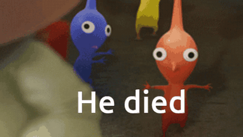 Pikmin Scared GIF - Pikmin Scared Died GIFs