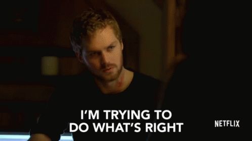 Im Trying To Do Whats Right Righteous GIF - Im Trying To Do Whats Right Righteous Ethical GIFs