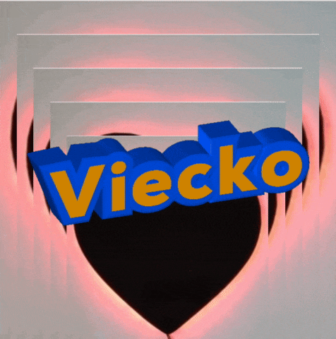 the name viecko is displayed in blue and orange letters