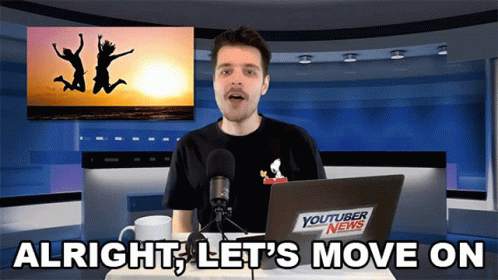 Alright Lets Move On Benedict Townsend GIF - Alright Lets Move On Benedict Townsend Youtuber News GIFs