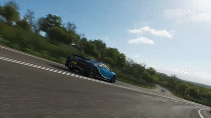 Forza Horizon 4 Bugatti Chiron GIF - Forza Horizon 4 Bugatti Chiron Driving GIFs