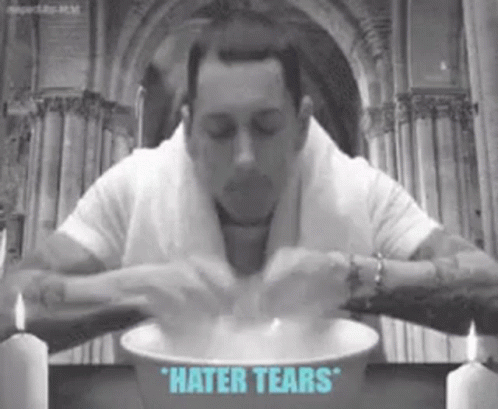 Hater Tears Hater GIF - Hater Tears Hater Eminem GIFs