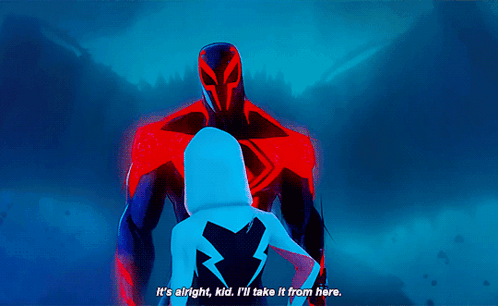 Spider Man Miguel Ohara GIF - Spider Man Miguel Ohara Ill Take It From Here GIFs