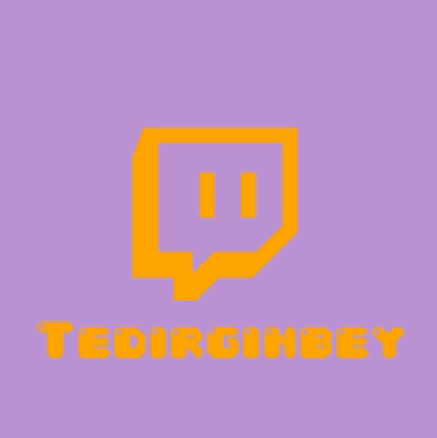 a purple background with a yellow logo and the word tedirginbey