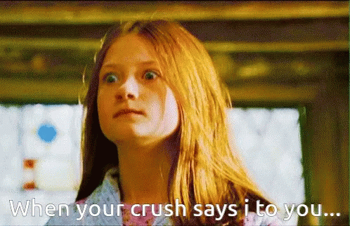 Ginny Weasley Crush GIF - Ginny Weasley Crush Shocked GIFs