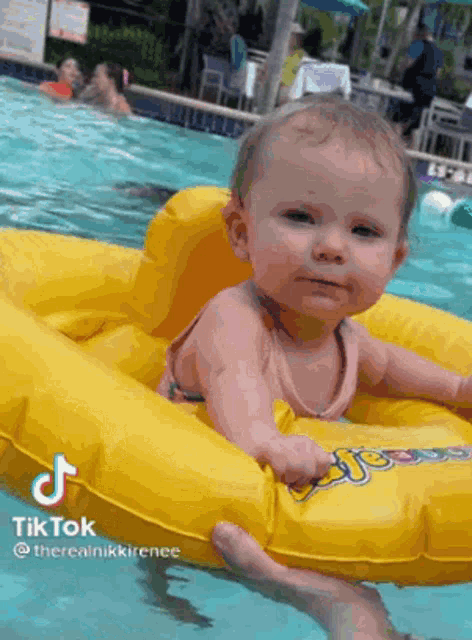 Baby Cute GIF - Baby Cute Pool GIFs