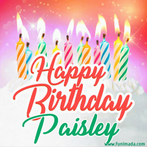 Paisley Happy Birthday To You GIF - Paisley Happy Birthday To You Girl GIFs