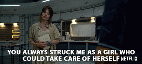 You Always Struck Me As A Girl Who Could Take Care Of Herself GIF - You Always Struck Me As A Girl Who Could Take Care Of Herself Parker Posey GIFs
