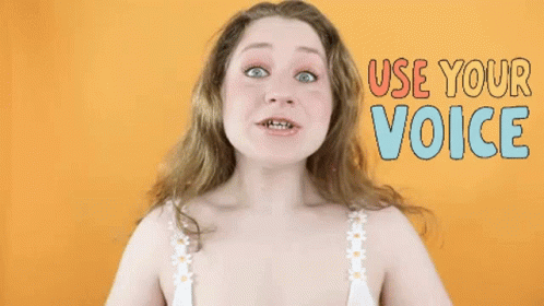 Lillee Jean Use Your Voice GIF - Lillee Jean Use Your Voice Voice GIFs