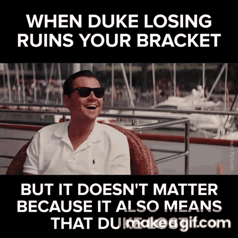 Duke Bracket GIF - Duke Bracket Losing GIFs