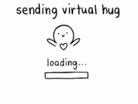 Virtual Hug Sending GIF - Virtual Hug Sending Loading GIFs