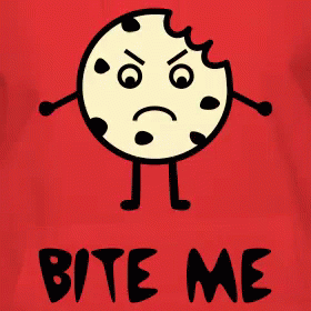 Bite Me GIF - Cookie Bite Me Angry GIFs
