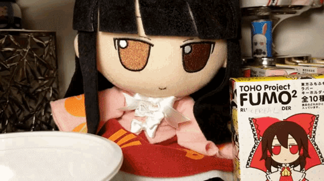 Cereal Breakfast GIF - Cereal Breakfast Touhou Fumo GIFs