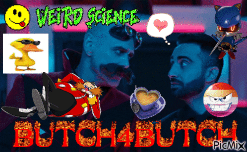 a collage of images with the words butch4butch in the middle