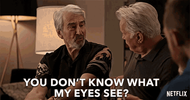 You Dont Know What My Eyes See Sam Waterston GIF - You Dont Know What My Eyes See Sam Waterston Sol Bergstein GIFs