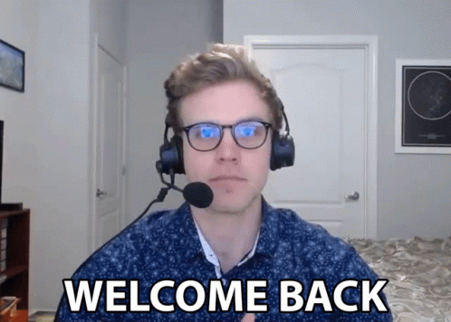 Welcome Back Dave Olson GIF - Welcome Back Dave Olson Smite GIFs