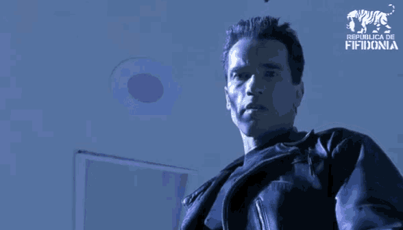 a poster with arnold schwarzenegger that says come to fifidonia if you want to live