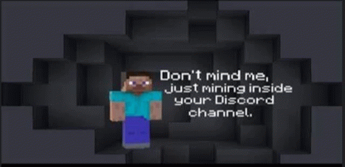 Steve Mining Discord Discord Is Being Mined By Steve GIF - Steve Mining Discord Discord Is Being Mined By Steve GIFs