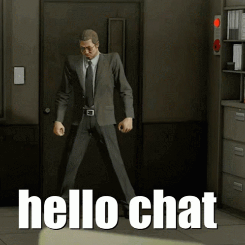 Yakuza Hello Chat GIF - Yakuza Hello Chat GIFs