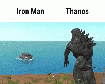 Thanos Ironman GIF - Thanos Ironman Fight GIFs