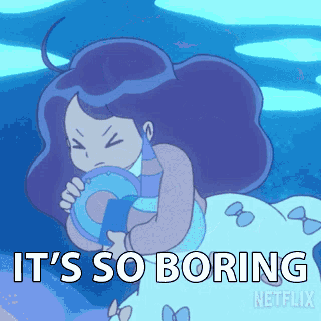 Its So Boring Bee GIF - Its So Boring Bee Bee And Puppycat GIFs