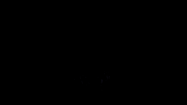 a girl in a black and blue outfit is standing in the dark