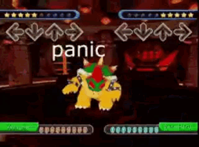 Panic Mario GIF