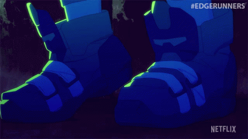 Stomping Foot Cyberpunk Edgerunners GIF - Stomping Foot Cyberpunk Edgerunners Stamping Foot GIFs