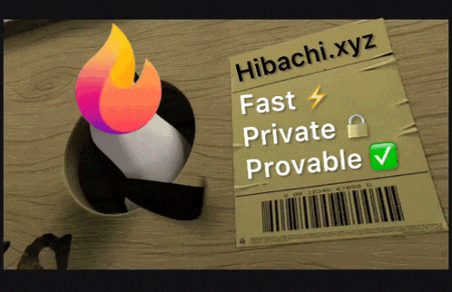 a paper that says hibachi.xyz fast private provable on it