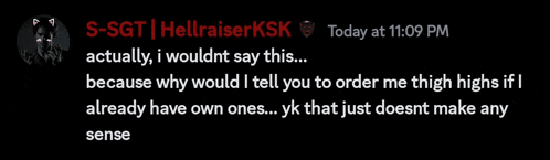 s-sgt hellraiser ksk today at 11:09 pm