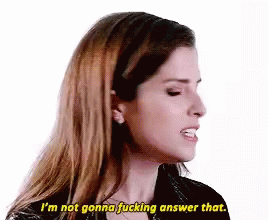 Anna Kendrick Pretty GIF - Anna Kendrick Pretty Not Going To Answer GIFs