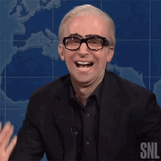 Laughing Martin Scorsese GIF - Laughing Martin Scorsese Saturday Night Live GIFs